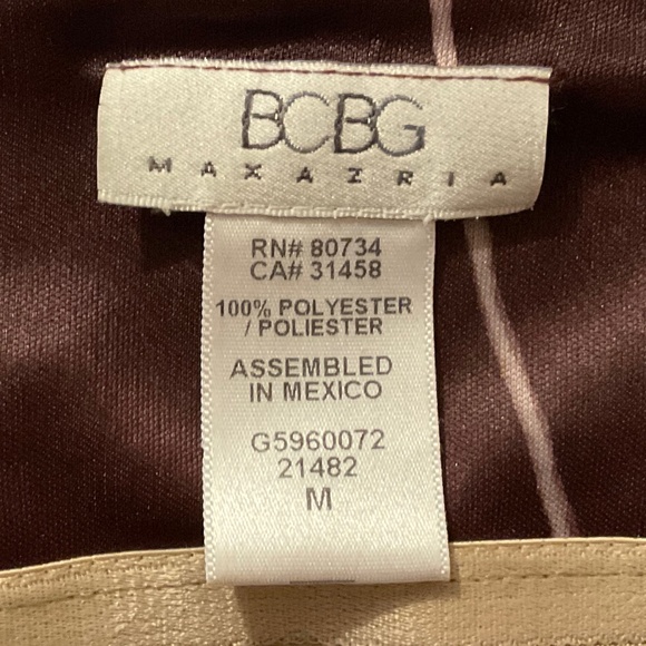 BCBG Maxazria spaghetti strap dress med - Picture 3 of 3